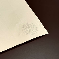 Embosseur Ex-libris renard fleuri