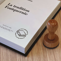 Tampon Ex-libris gros livre