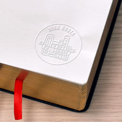 Embosseur Livres bannière ex-libris