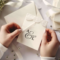 Tampon Mariage initiales & date