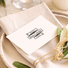 Tampon bannière mariage