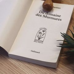 Tampon Ex-libris fleurs sous verre