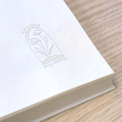 Ex-libris fleurs sous verre