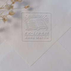 Ex-libris livre brillant