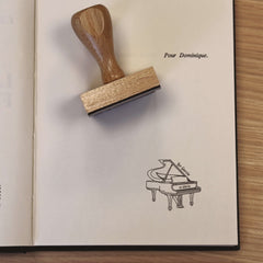 Tampon Ex-libris piano