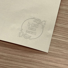 Ex-libris ornements cercle roses