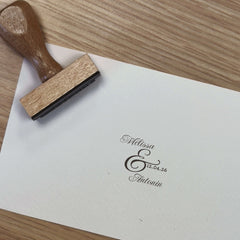 Tampon Mariage noms & date