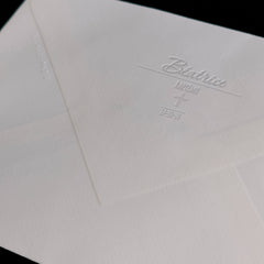 Embosseur Baptême croix